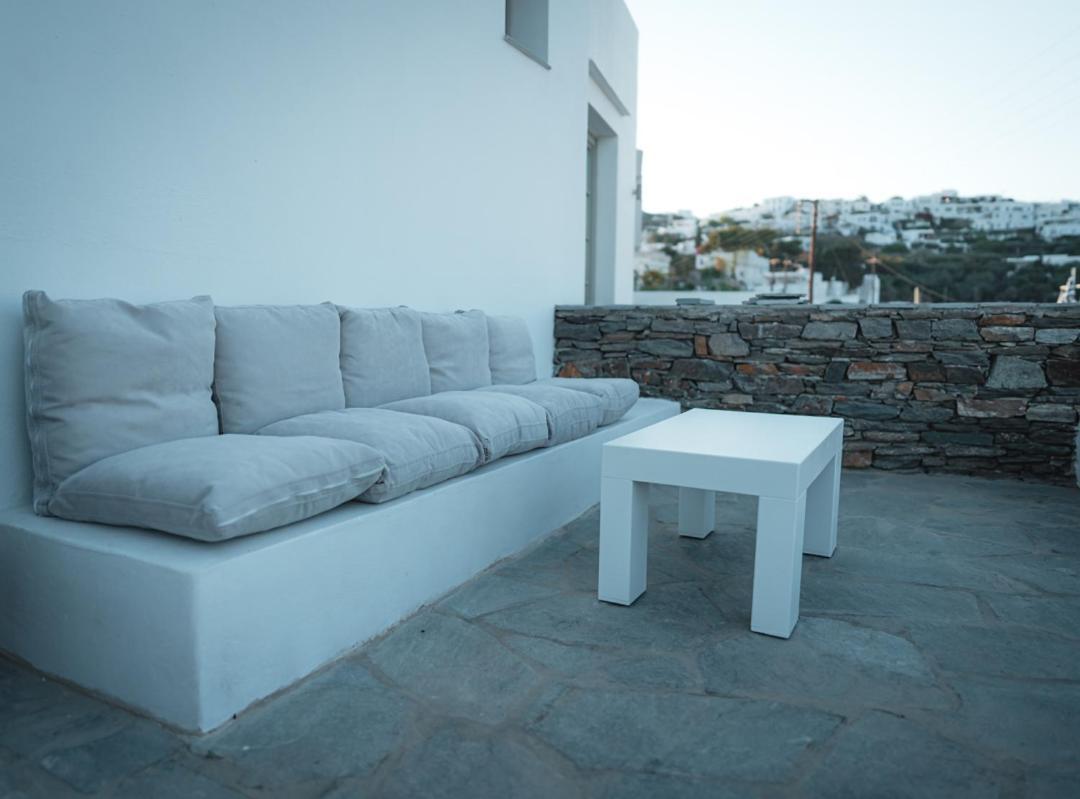 Appartement Zoe à Apollonía Extérieur photo