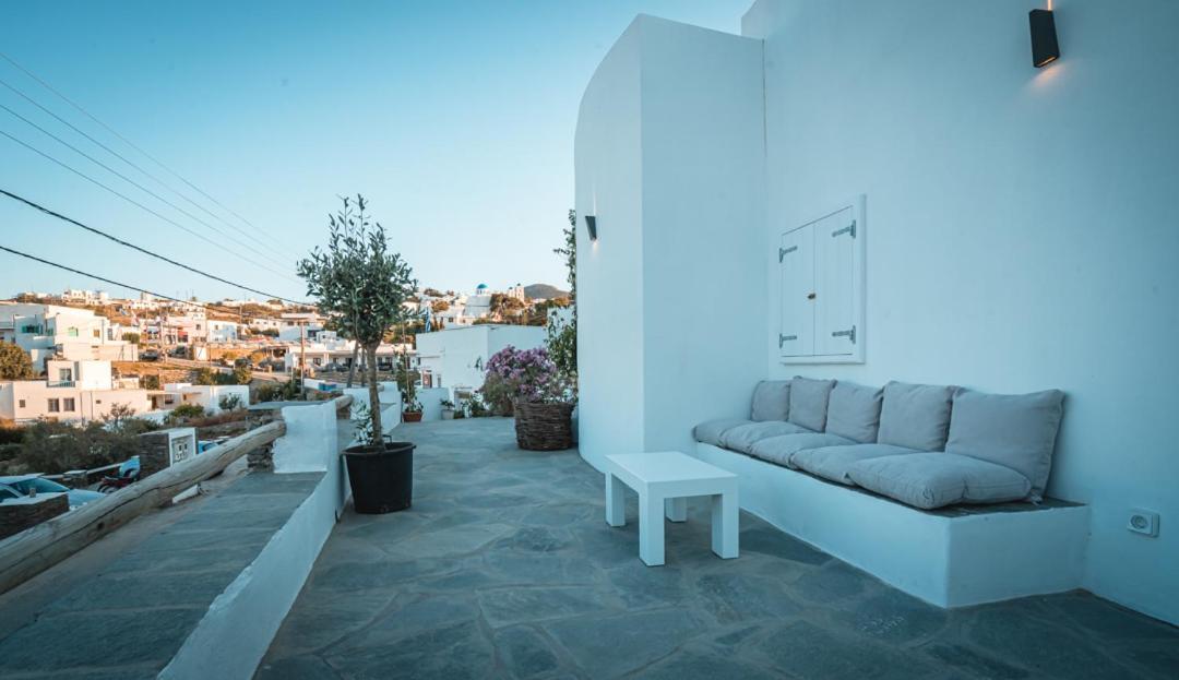 Appartement Zoe à Apollonía Extérieur photo